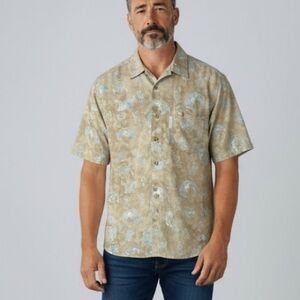 Columbia Casual Batik Cocktail Print Men’s Shirt